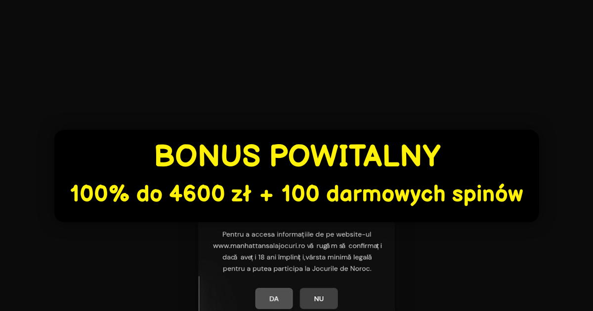 Manhattan Casino - Najlepsze sloty online i duże bonusy w PLN